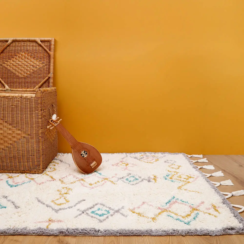 Vloerkleed Milko Berber van Nattiot - My Little Carpet