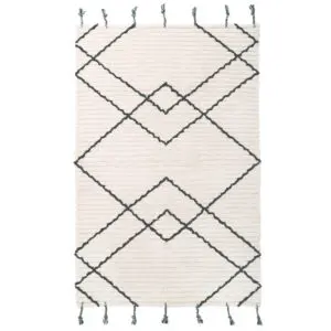 Vloerkleed Viktor Black van Nattiot - My Little Carpet