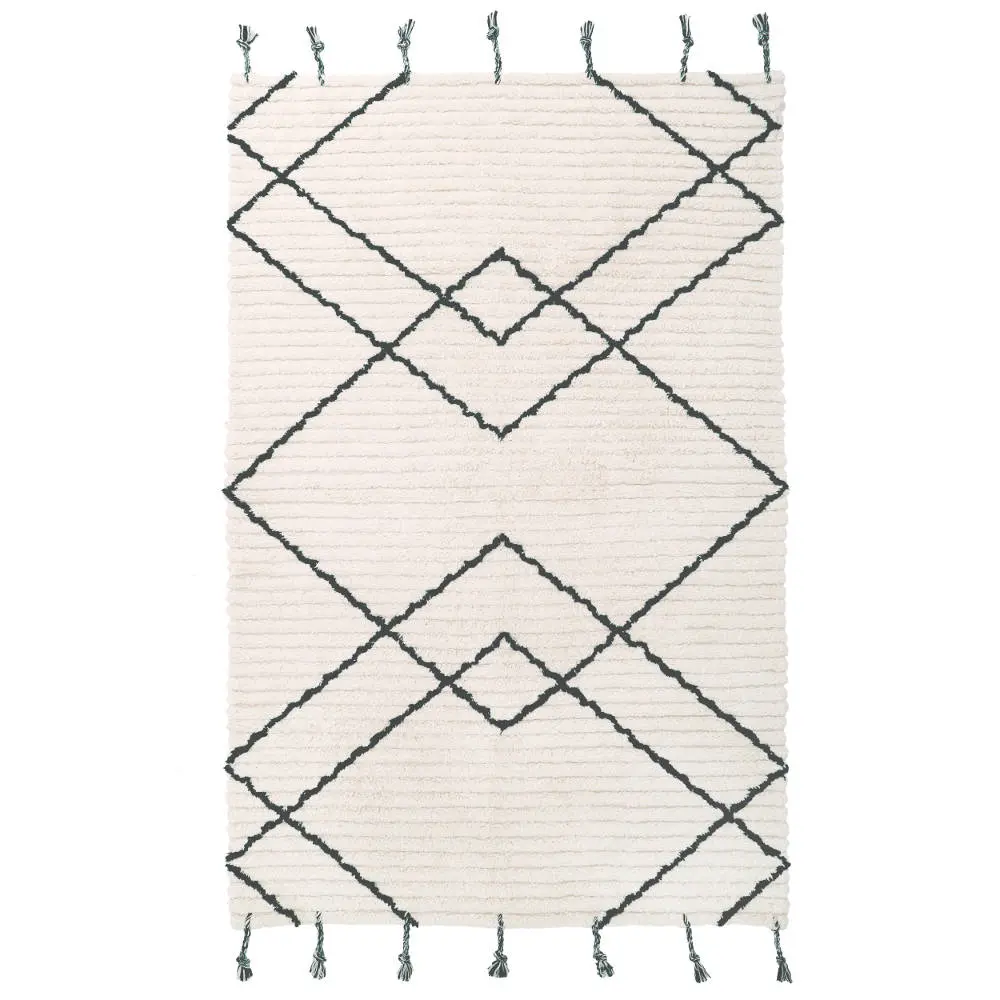 Vloerkleed Viktor Black van Nattiot - My Little Carpet