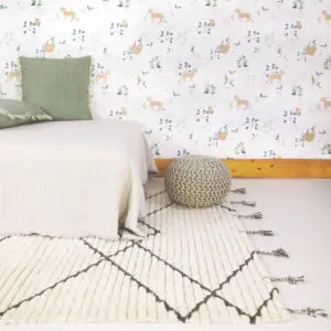 Vloerkleed Viktor Choco van Nattiot - My Little Carpet