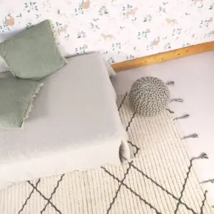 Vloerkleed Viktor Choco van Nattiot - My Little Carpet