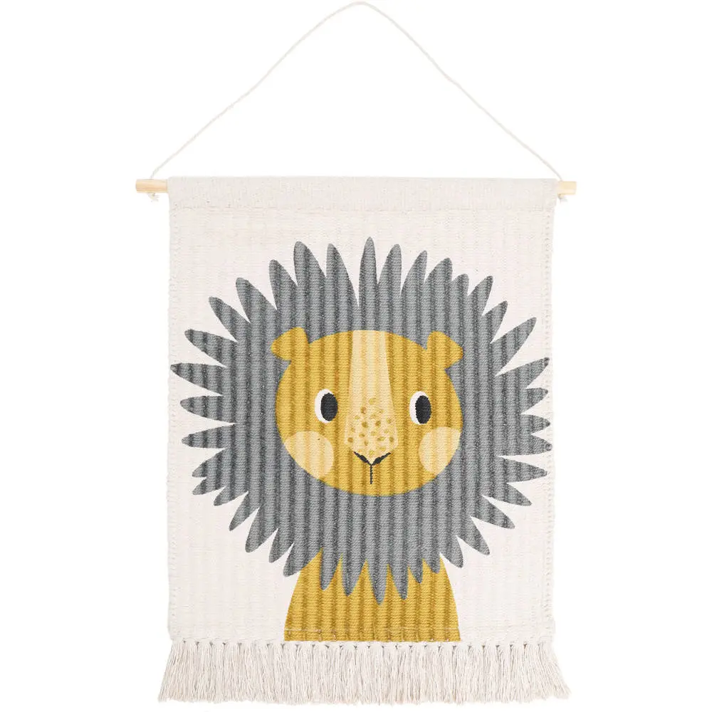 Wandkleed Jaggo Lion Leeuw van Nattiot - My Little Carpet