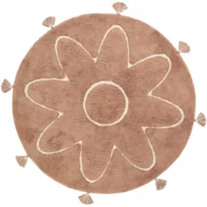 Vloerkleed Yva Bloem van Nattiot - My Little Carpet