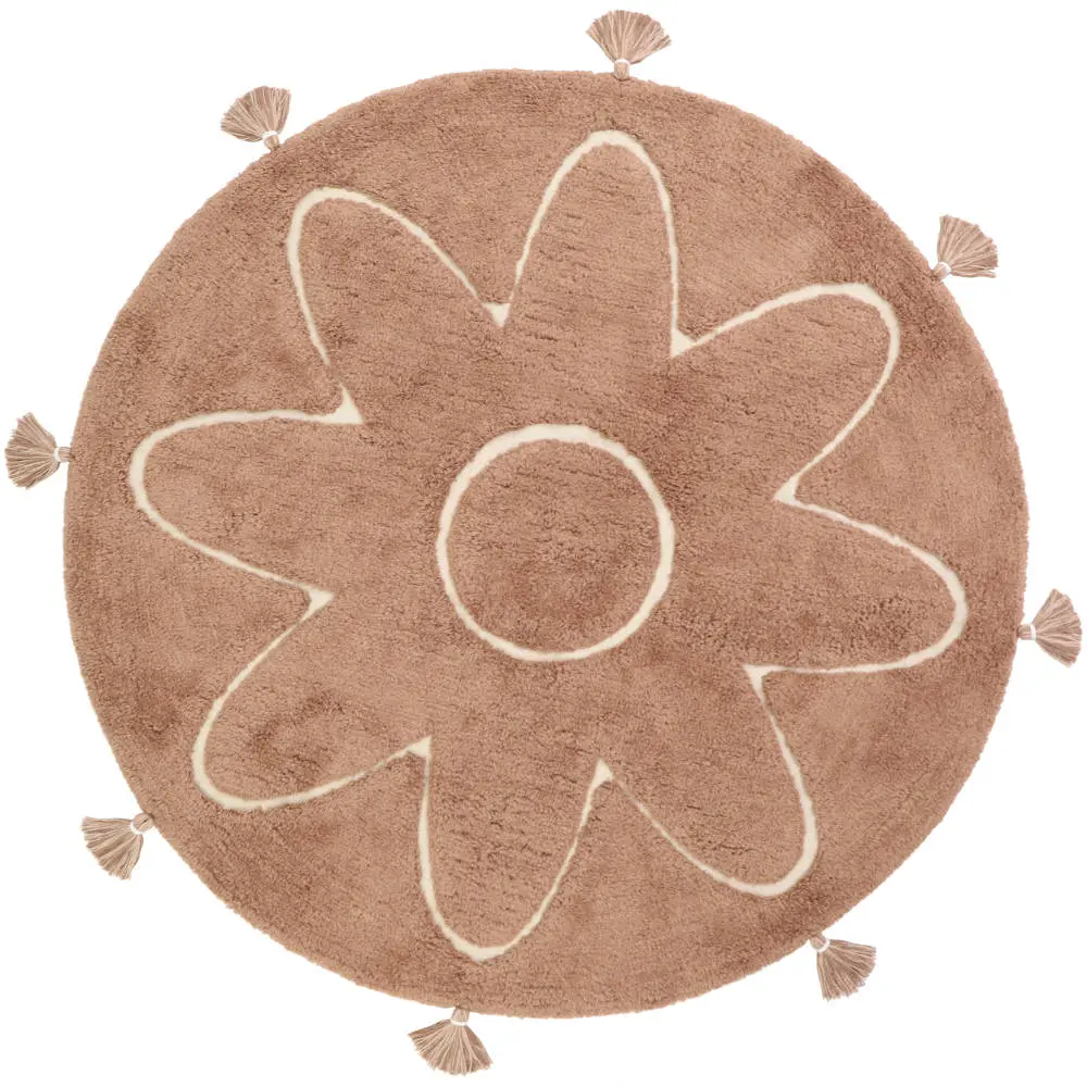 Vloerkleed Yva Bloem van Nattiot - My Little Carpet