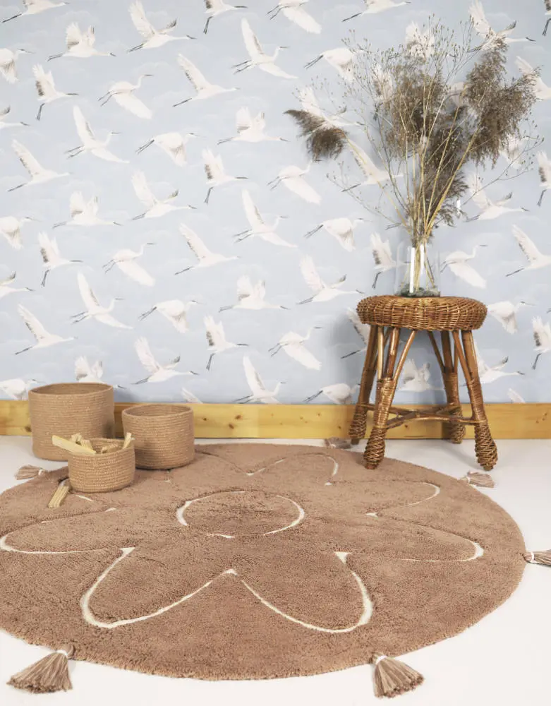 Vloerkleed Yva Bloem van Nattiot - My Little Carpet