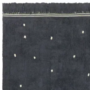 Vloerkleed Emily Dot Antracite van Tapis Petit - My Little Carpet