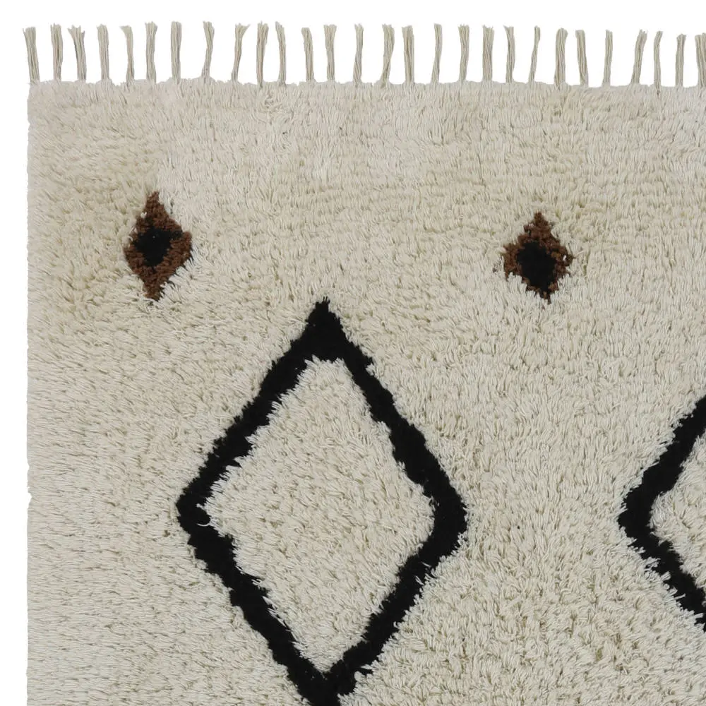 Vloerkleed Jet Black van Tapis Petit - My Little Carpet