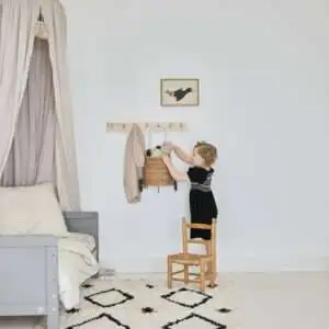 Vloerkleed Jet Black van Tapis Petit - My Little Carpet