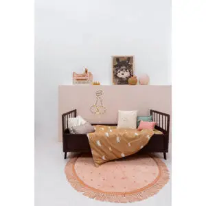 Vloerkleed Juul Dot Pink van Tapis Petit - My Little Carpet
