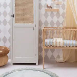 Vloerkleed Lily Mint van Tapis Petit - My Little Carpet