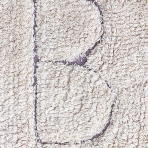 Vloerkleed Rugcycled ABC van Lorena Canals - My Little Carpet