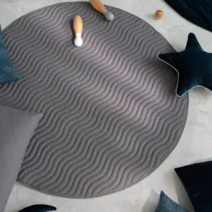 Speelkleed Kiowa Slate Grey van Nobodinoz - My Little Carpet