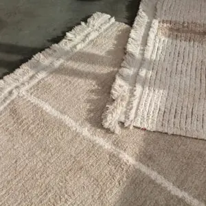 Vloerkleed Reversible Duette Sage van Lorena Canals - My Little Carpet