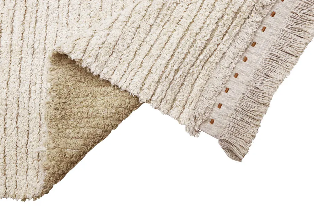 Vloerkleed Reversible Duette Sage van Lorena Canals - My Little Carpet