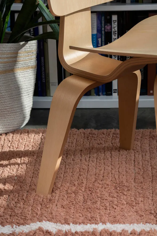 Vloerkleed Reversible Duette Sage van Lorena Canals - My Little Carpet