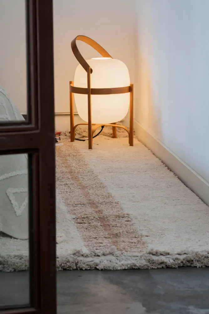 Vloerkleed Reversible Duette Sage van Lorena Canals - My Little Carpet