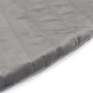 Speelkleed Kilimanjaro Velvet Slate Grey van Nobodinoz - My Little Carpet