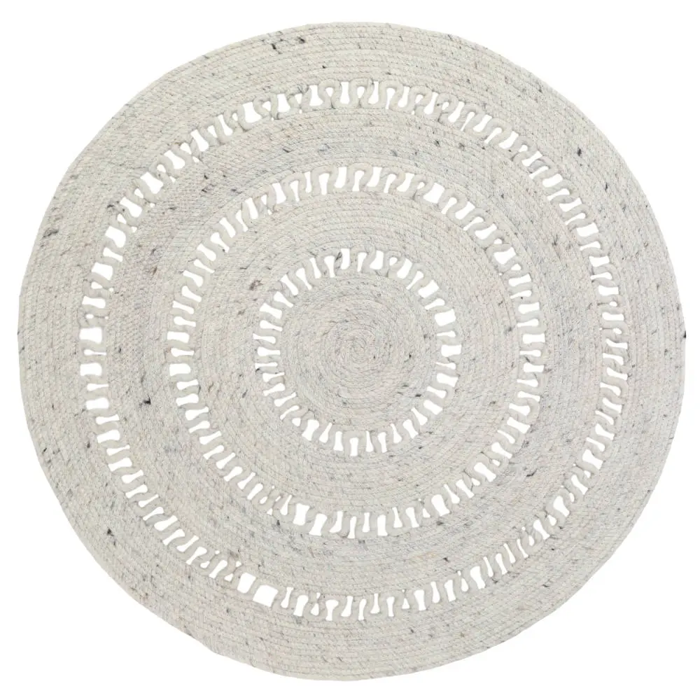 Vilten vloerkleed Bibek Natural van Nattiot - My Little Carpet