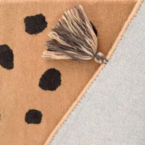Wollen Vloerkleed Leopard Kumako van Nattiot - My Little Carpet