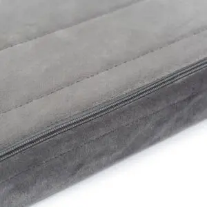 Speelmatras Zanzibar Velvet - Slate Grey van Nobodinoz - My Little Carpet