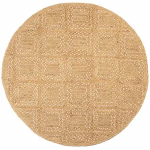 Rond Vloerkleed Hailee Jute van KidsDepot - My Little Carpet