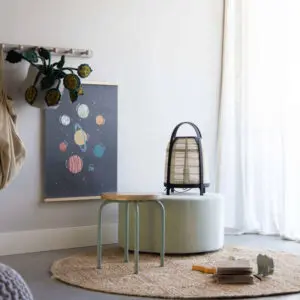 Rond Vloerkleed Hailee Jute van KidsDepot - My Little Carpet