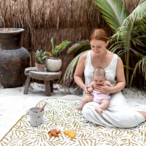 Waterdicht Speelkleed Sand Castle met handige draagtas van Toddlekind - My Little Carpet