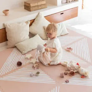 Speelmat Sea Shell, Sandy Lines van Toddlekind - My Little Carpet