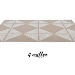 Speelmat Tan, Sandy Lines van Toddlekind - My Little Carpet