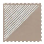 Speelmat Tan, Sandy Lines van Toddlekind - My Little Carpet