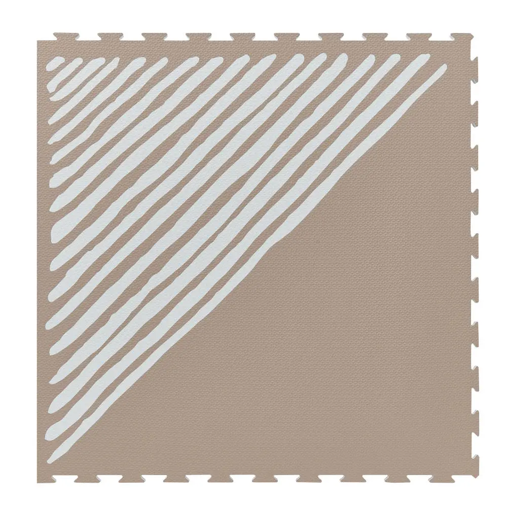 Speelmat Tan, Sandy Lines van Toddlekind - My Little Carpet