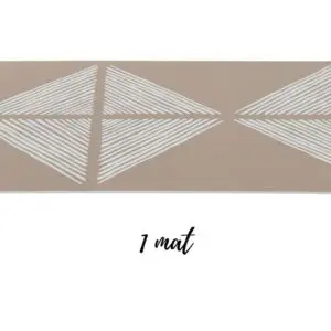 Speelmat Tan, Sandy Lines van Toddlekind - My Little Carpet