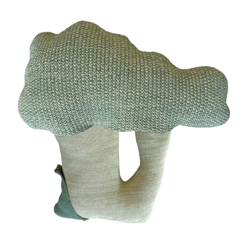 Gebreid Kussen Brucy the Broccoli – My Little Carpet