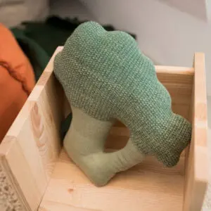 Gebreid Kussen Brucy the Broccoli – My Little Carpet