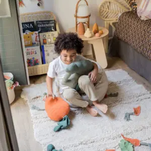 Gebreid Kussen Brucy the Broccoli – My Little Carpet