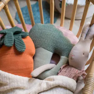 Gebreid Kussen Brucy the Broccoli – My Little Carpet