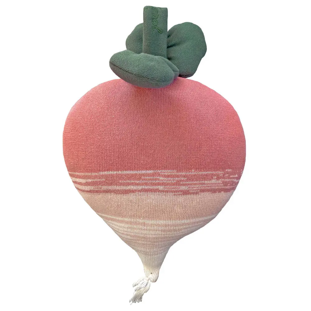 Gebreid Kussen Ramona the Radish – My Little Carpet
