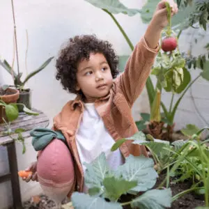 Gebreid Kussen Ramona the Radish – My Little Carpet