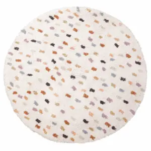 Rond vloerkleed Cato Multicolor - My Little Carpet