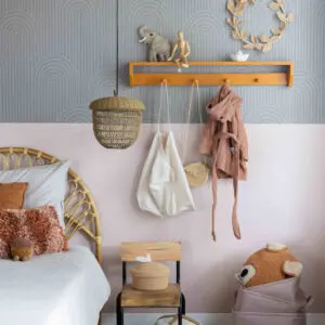 Vloerkleed Otis Bruin Ovaal van KidsDepot - My Little Carpet