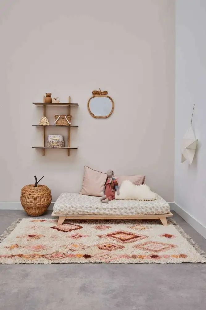 Vloerkleed Inez Pink van Tapis Petit - My Little Carpet