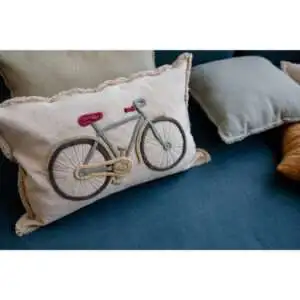 Floor cushion Bike / Kussen Fiets – My Little Carpet