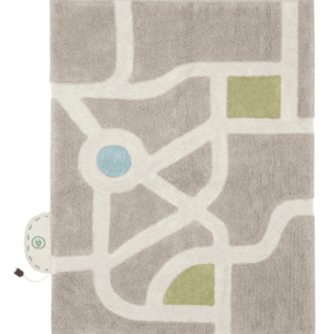 Wasbaar vloerkleed Eco-City van Lorena Canals - My Little Carpet