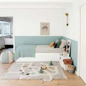 Wasbaar vloerkleed Eco-City van Lorena Canals - My Little Carpet