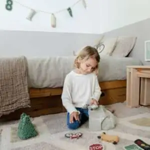 Wasbaar vloerkleed Eco-City van Lorena Canals - My Little Carpet