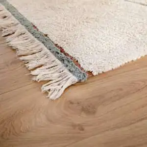 Wasbaar vloerkleed Lanes Vintage Blue van Lorena Canals - My Little Carpet