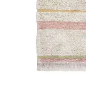 Wasbaar vloerkleed Lanes Vintage Nude van Lorena Canals - My Little Carpet