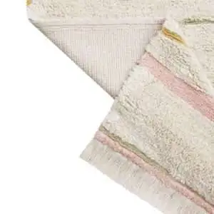 Wasbaar vloerkleed Lanes Vintage Nude van Lorena Canals - My Little Carpet