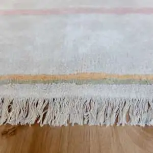 Wasbaar vloerkleed Lanes Vintage Nude van Lorena Canals - My Little Carpet