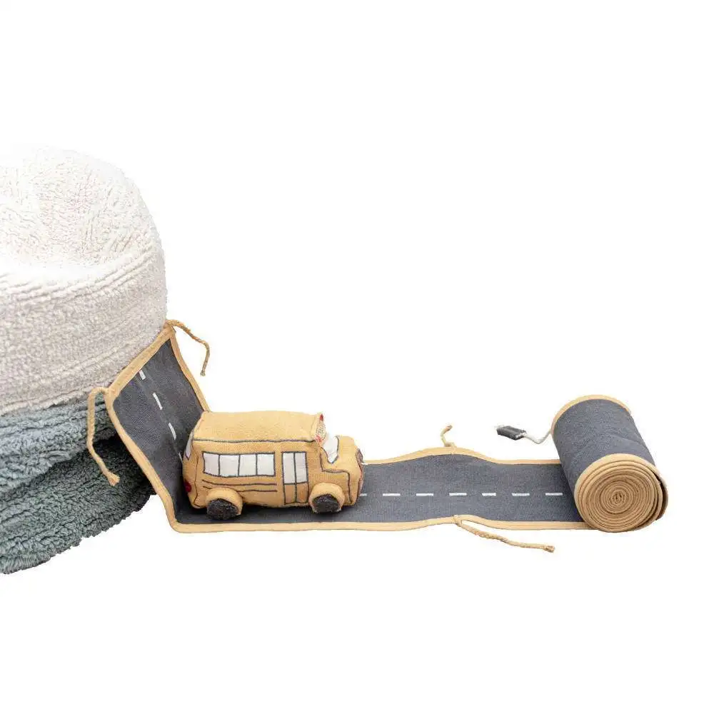 Soft toy Ride & Roll School Bus / Ride and Roll Schoolbus – My Little Carpet